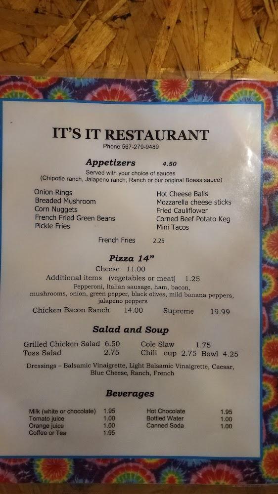 It's It Restaurant Menu image 4